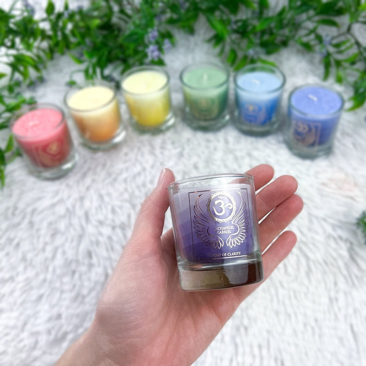 Chakra - Erzengel - Set mit 7 Kerzen - SoulGlow - Aura, Chakra, Engel