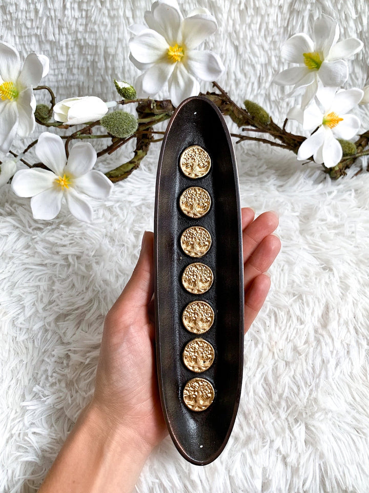 Chakra Räucherstäbchen + Halter - SoulGlow - Aura, Chakra, not - on - sale