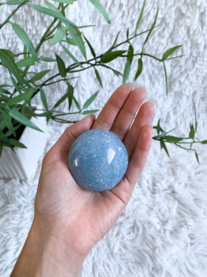 Coelestin Handschmeichler - SoulGlow - balance, blau, Coelestin