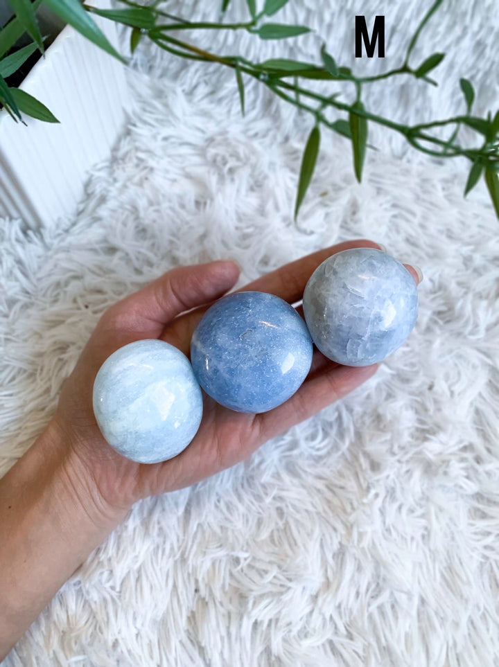 Coelestin Handschmeichler - SoulGlow - balance, blau, Coelestin