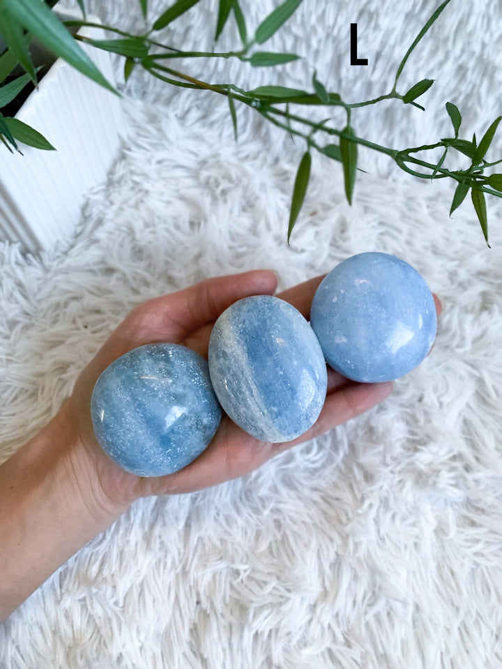 Coelestin Handschmeichler - SoulGlow - balance, blau, Coelestin