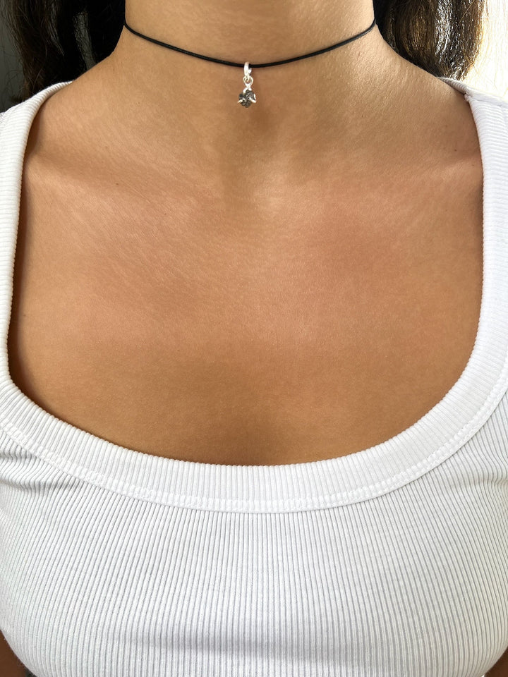 Diamant Anhänger mit 925er Silberöse - SoulGlow - 925er Silber, Anhänger mit Öse, blau