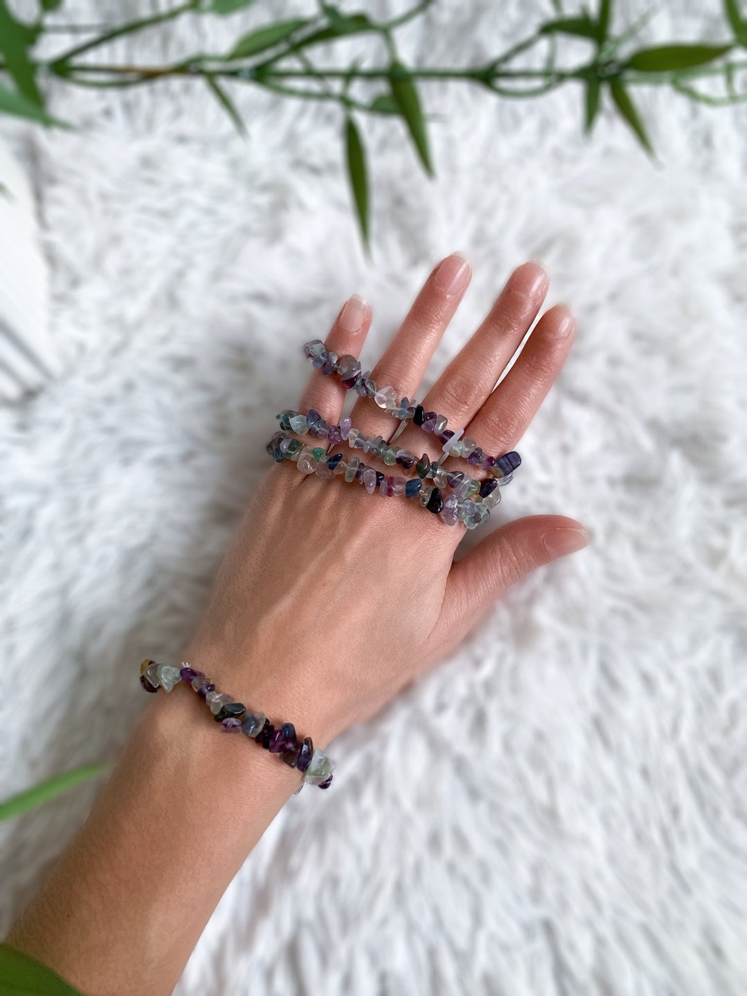 Fluorit Armband - SoulGlow - Armband, Energie, Fluorit