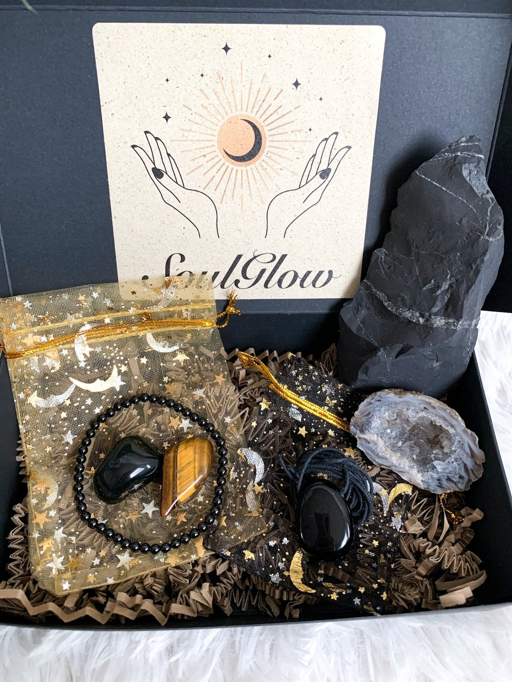 Geschenk Set mit 6 Artikeln | Spirit Guardian - Schutz & Stärke - SoulGlow