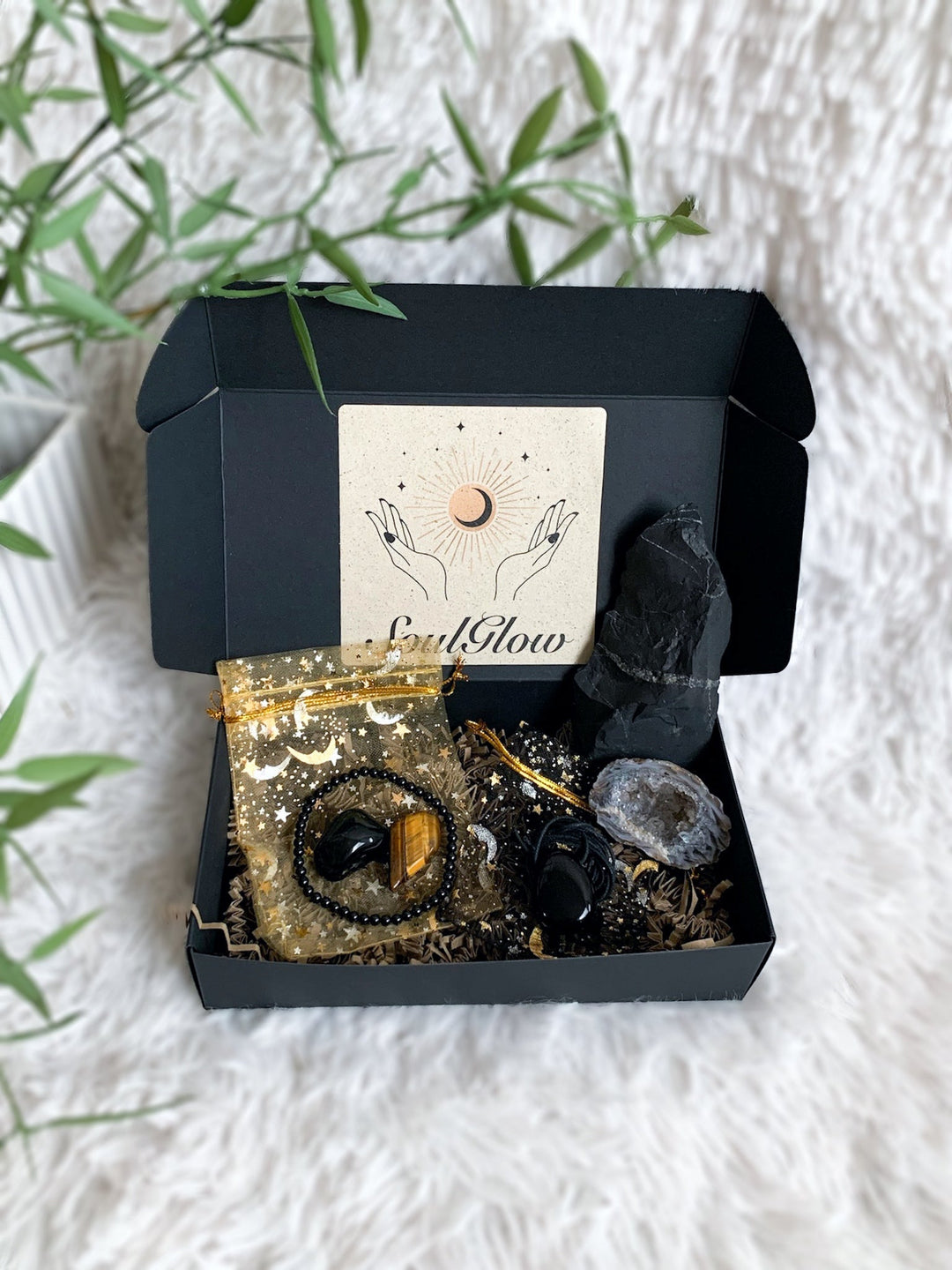Geschenk Set mit 6 Artikeln | Spirit Guardian - Schutz & Stärke - SoulGlow