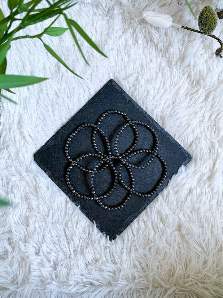 Hämatit Armband - SoulGlow - Armband, balance, entladen