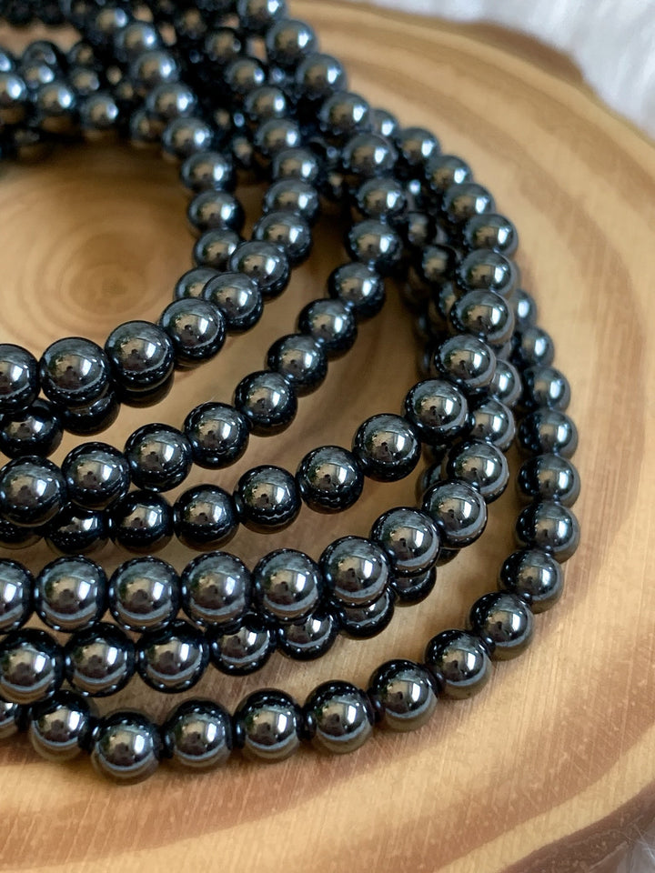 Hämatit Armband - SoulGlow - Armband, balance, entladen