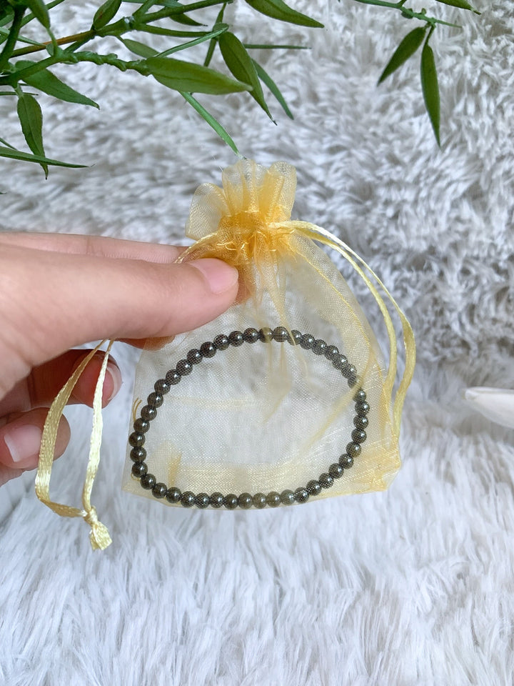 Hämatit Armband - SoulGlow - Armband, balance, entladen