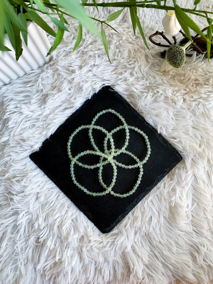 Jade Serpentin Armband - SoulGlow - Armband, balance, grün