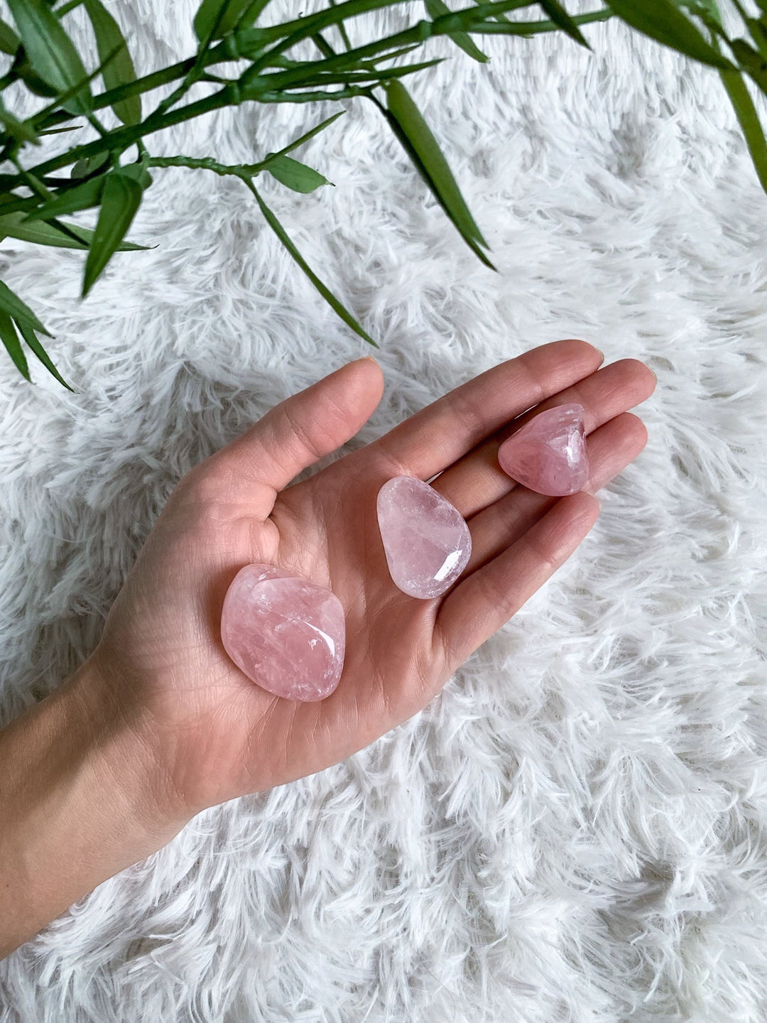 Kristall Starter Set | Amethyst, Bergkristall, Rosenquarz - SoulGlow - Amethyst, balance, Bergkristall