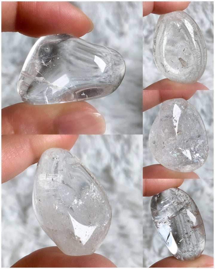 Kristall Starter Set | Amethyst, Bergkristall, Rosenquarz - SoulGlow - Amethyst, balance, Bergkristall