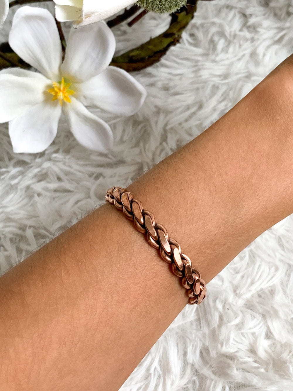Kupferarmband, Armreif - SoulGlow - Armband, Energie, Kupfer
