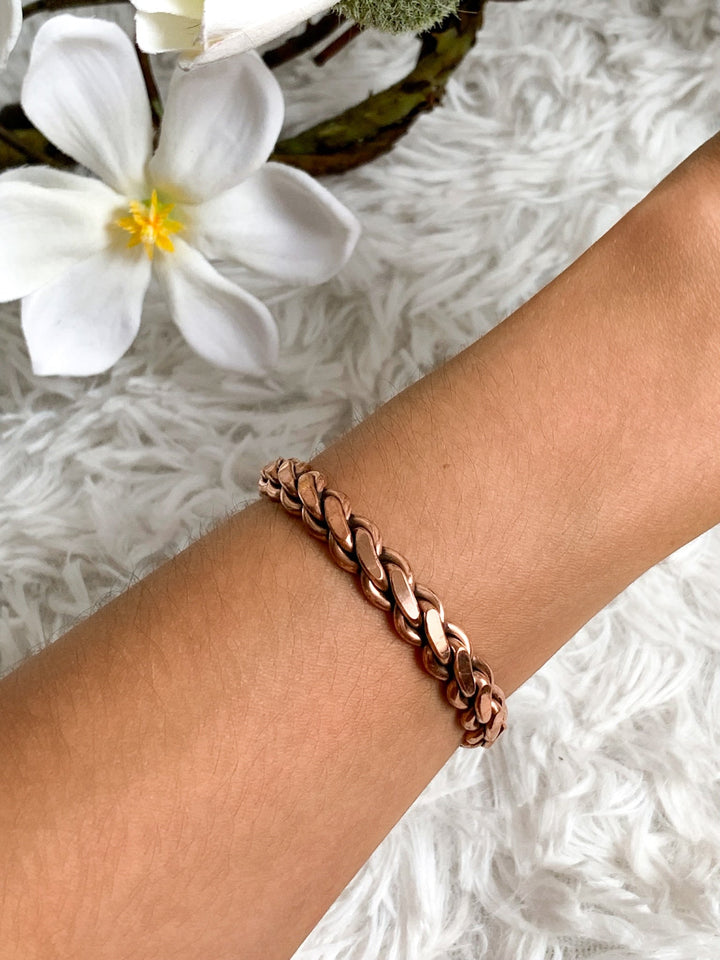 Kupferarmband, Armreif - SoulGlow - Armband, Energie, Kupfer