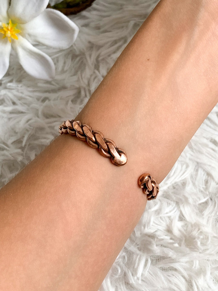 Kupferarmband, Armreif - SoulGlow - Armband, Energie, Kupfer