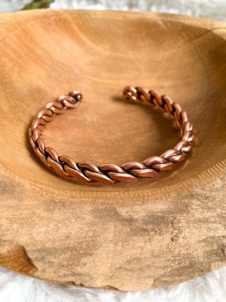 Kupferarmband, Armreif - SoulGlow - Armband, Energie, Kupfer