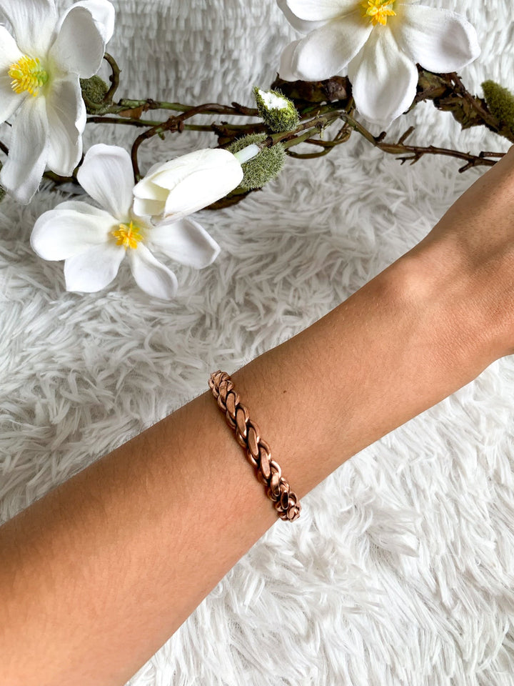 Kupferarmband, Armreif - SoulGlow - Armband, Energie, Kupfer