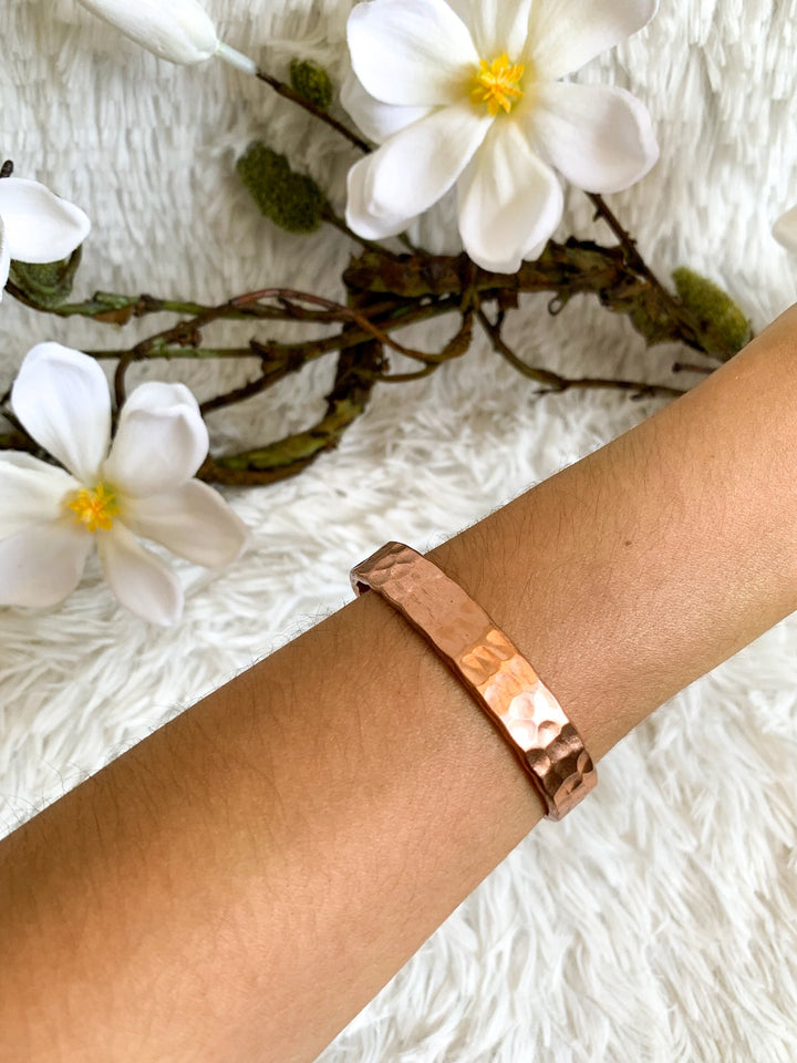 Kupferarmband, Armreif mit Magnet - SoulGlow - Armband, Energie, Kupfer