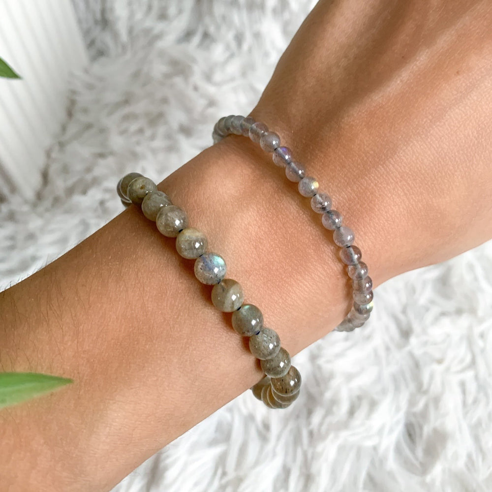 Labradorit Armband - SoulGlow - Armband, balance, Kugel Armband