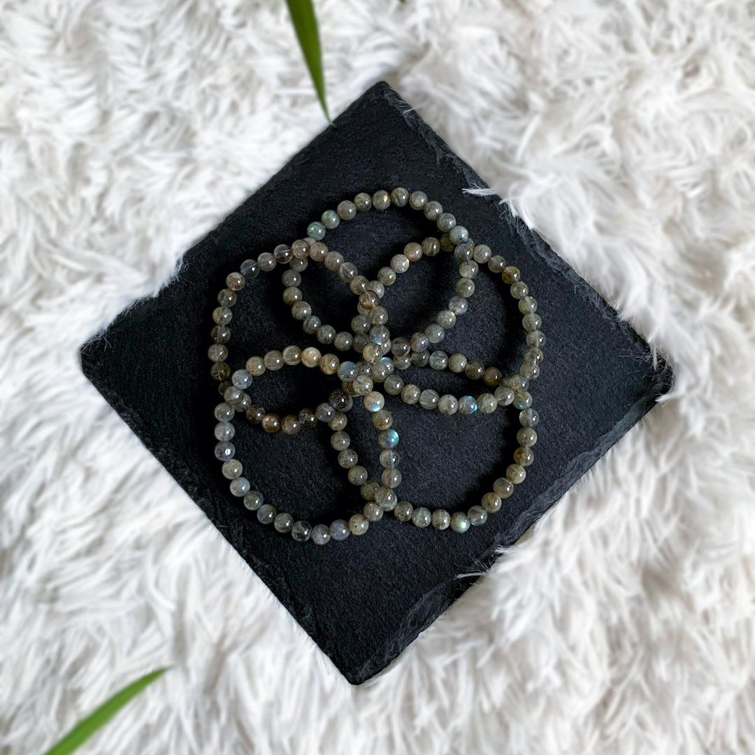 Labradorit Armband - SoulGlow - Armband, balance, Kugel Armband