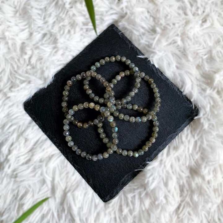 Labradorit Armband - SoulGlow - Armband, balance, Kugel Armband