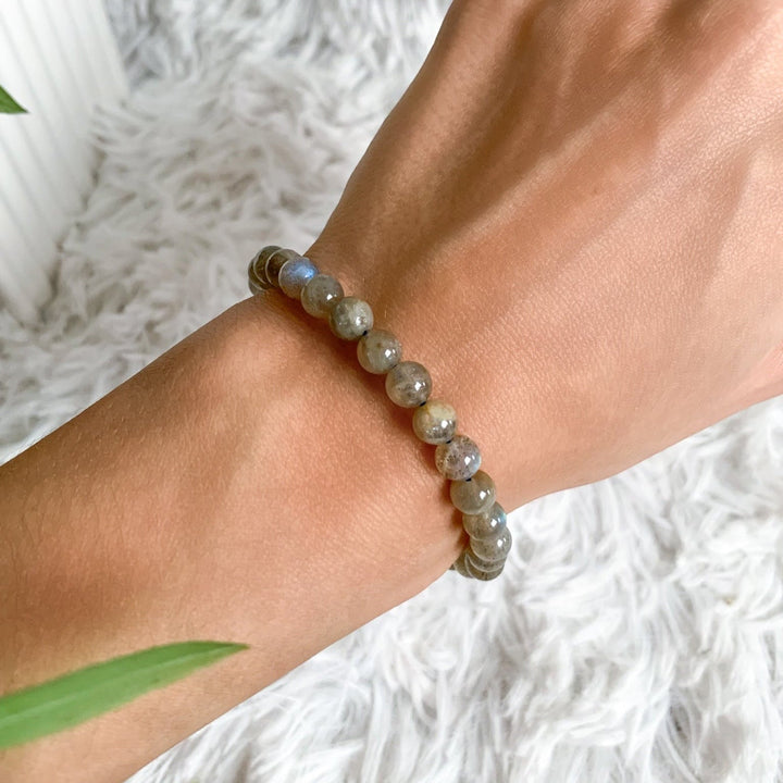 Labradorit Armband - SoulGlow - Armband, balance, Kugel Armband