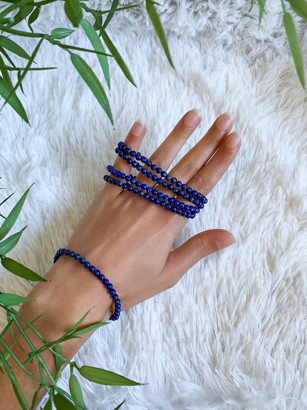 Lapislazuli Armband - SoulGlow - Armband, balance, blau
