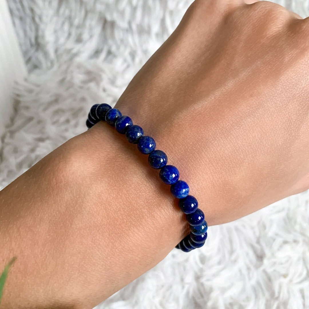 Lapislazuli Armband - SoulGlow - Armband, balance, blau