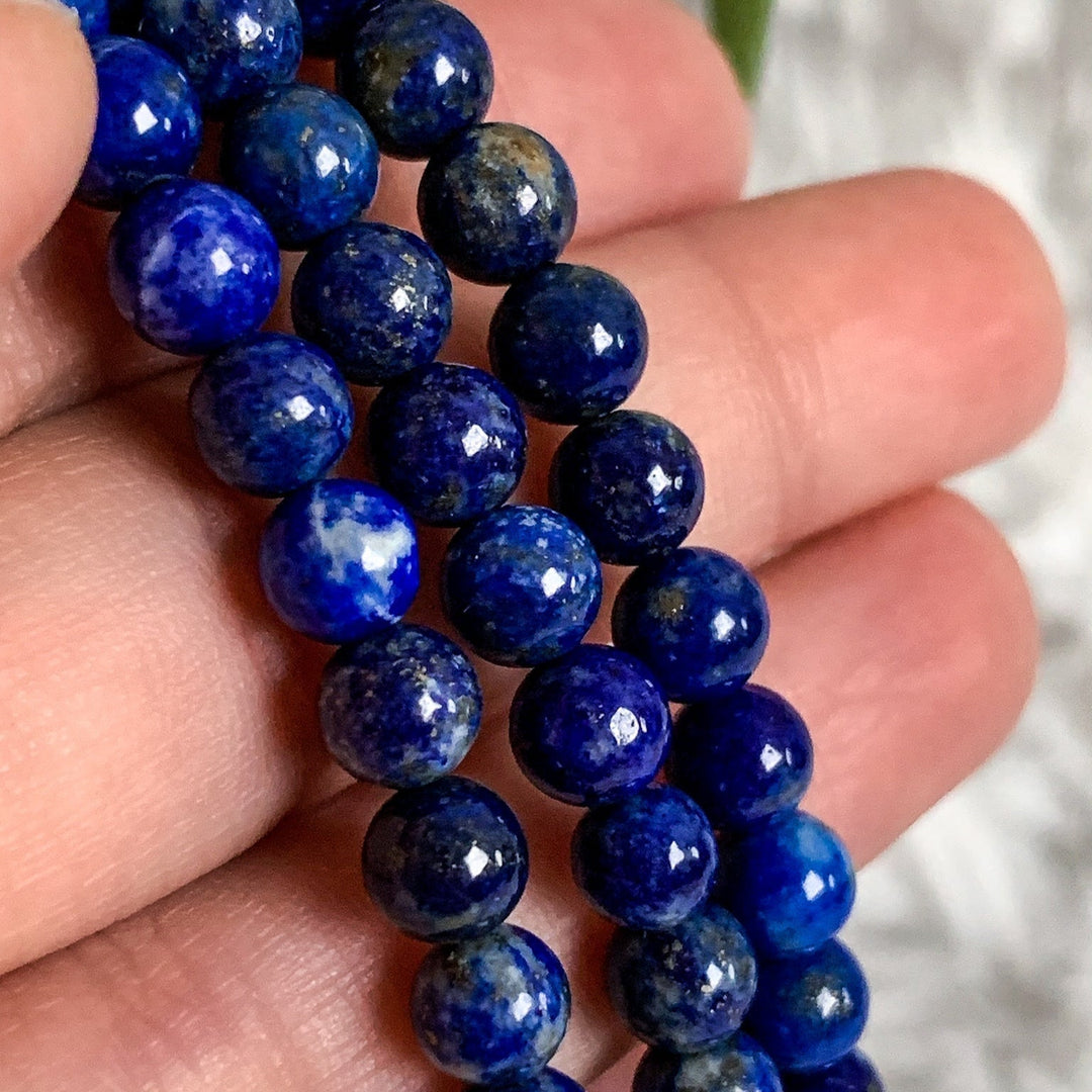 Lapislazuli Armband - SoulGlow - Armband, balance, blau