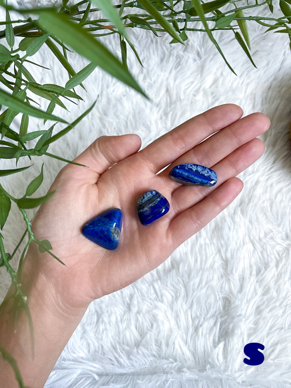 Lapislazuli Trommelsteine - SoulGlow - _wf_cus, balance, blau