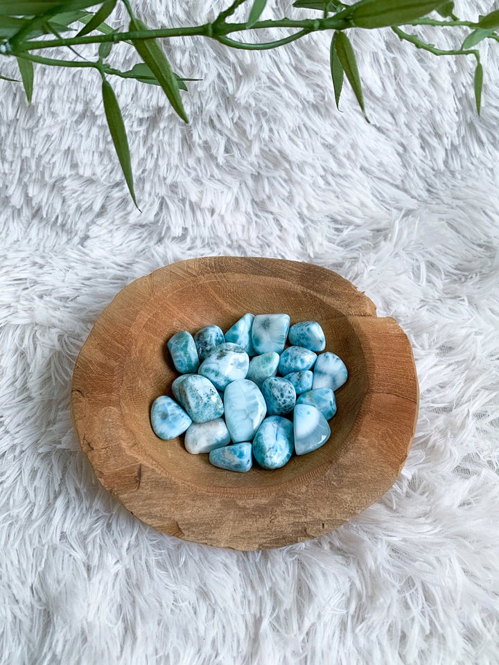 Larimar Trommelsteine - SoulGlow - _wf_cus, balance, blau