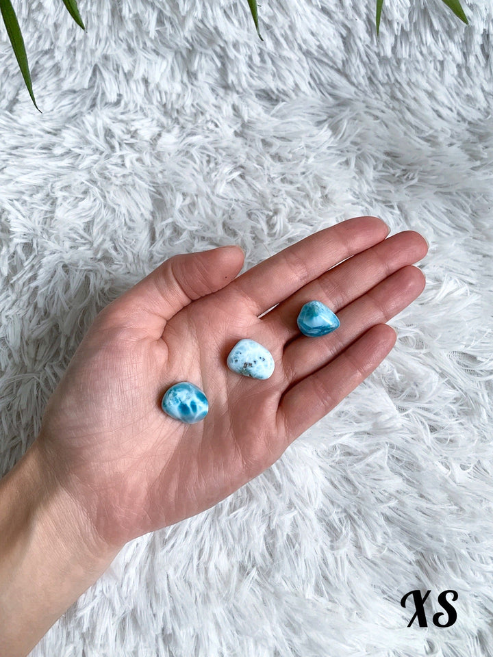 Larimar Trommelsteine - SoulGlow - _wf_cus, balance, blau