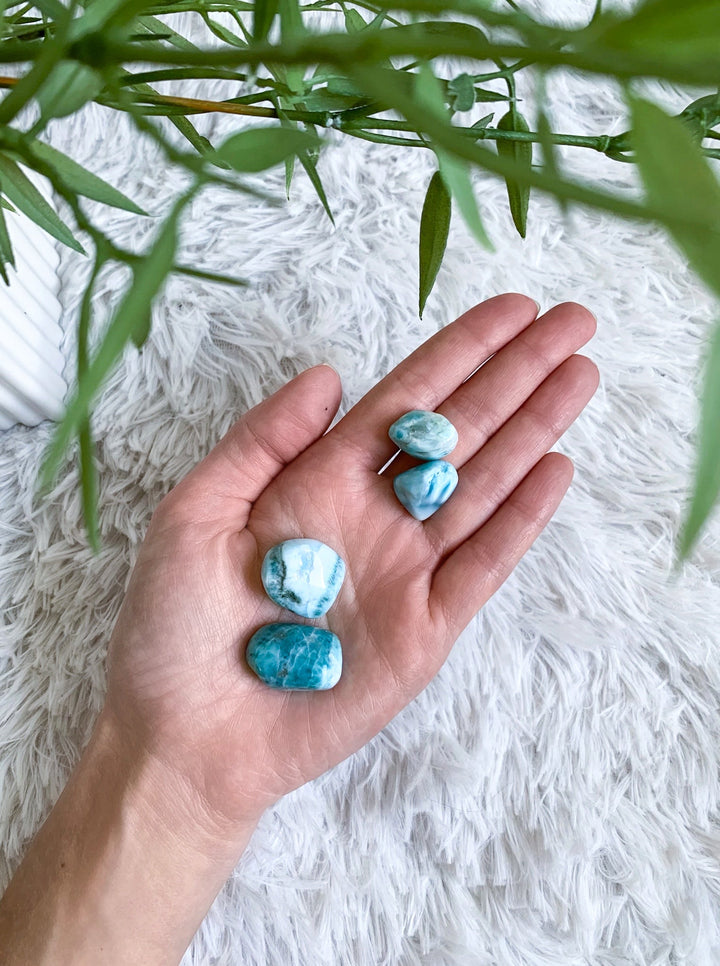 Larimar Trommelsteine - SoulGlow - _wf_cus, balance, blau