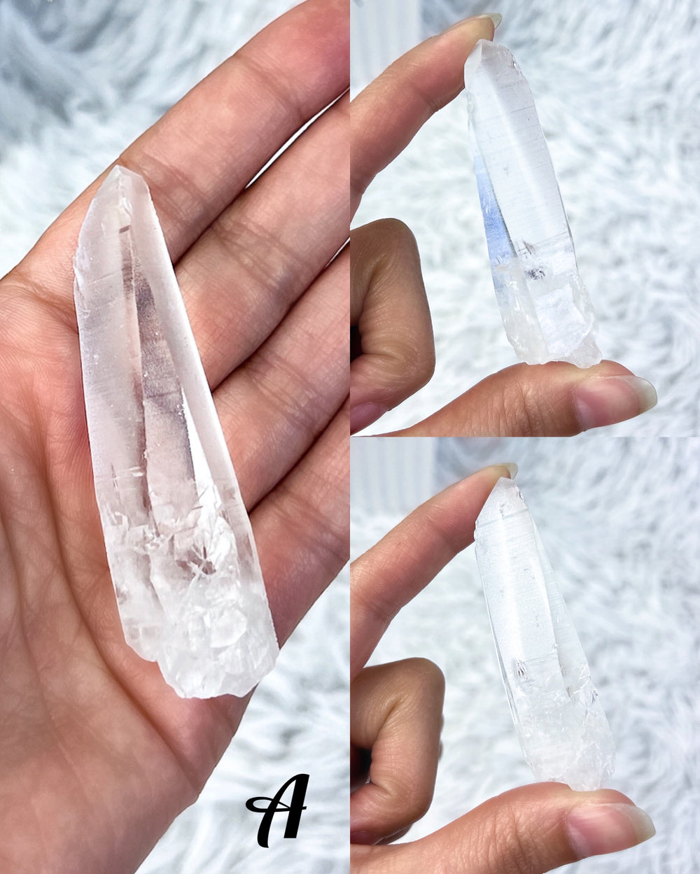 Lemurian Quarz Unikate - SoulGlow - Energie, Fülle, Heilstein Unikat