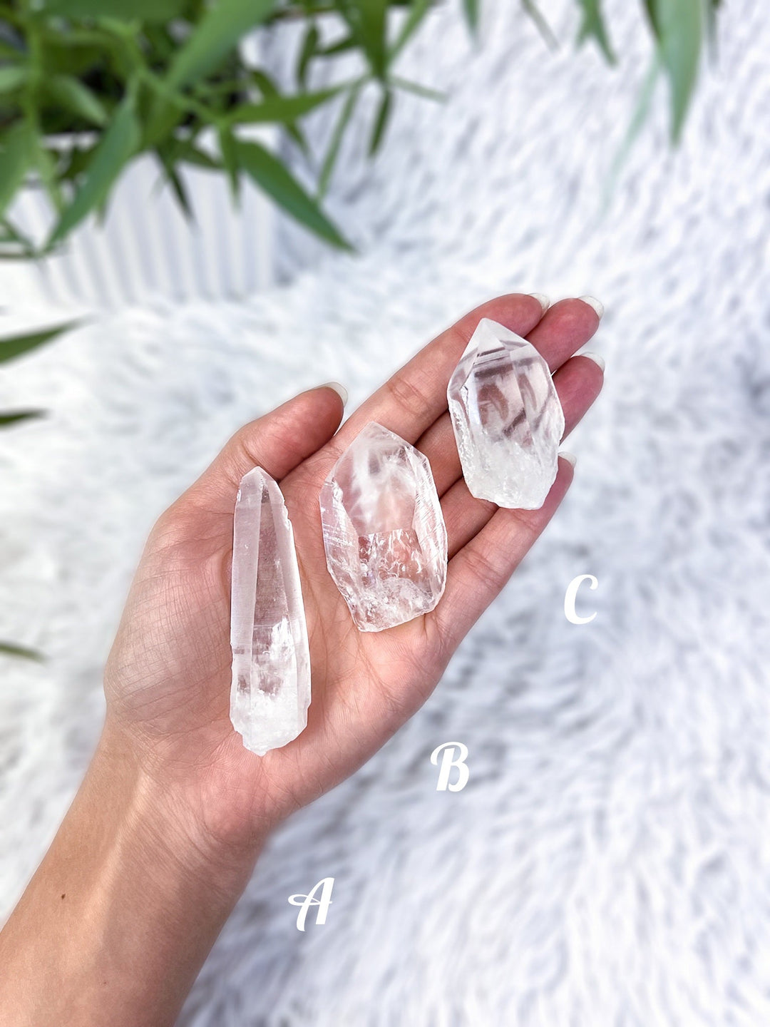 Lemurian Quarz Unikate - SoulGlow - Energie, Fülle, Heilstein Unikat