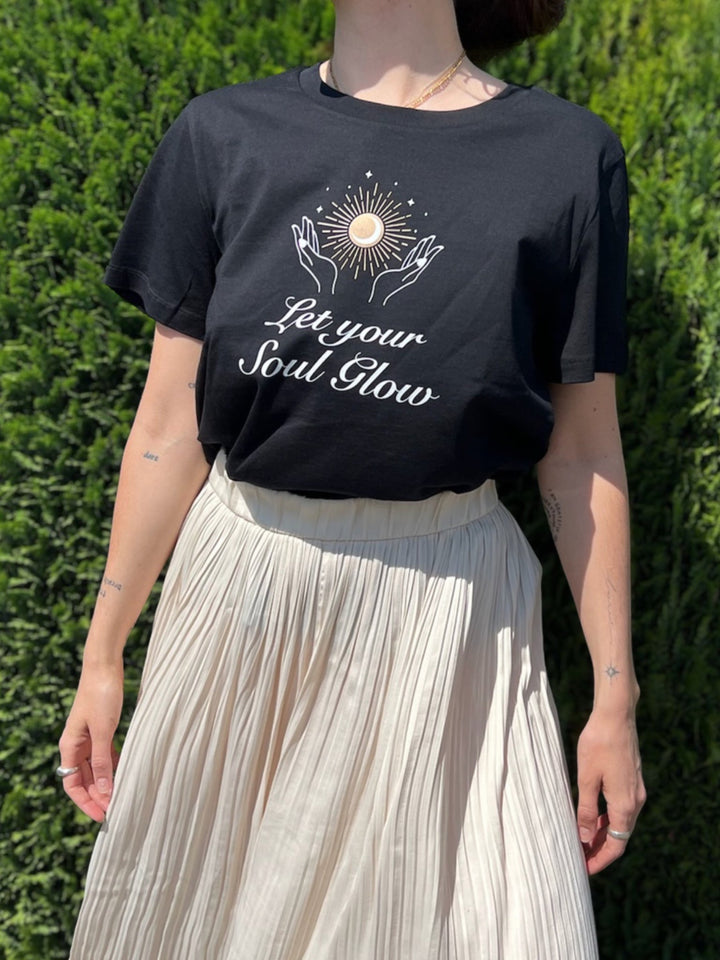 Let your Soul Glow - Ladies Organic Shirt - SoulGlow - Frau, Kleidung, Ladies Organic Shirt