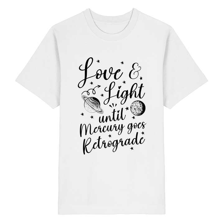 Love & Light - Heavy Oversized Organic Unisex Shirt - SoulGlow - Astrologie, Bio - Baumwolle, Heavy Oversized Organic Shirt