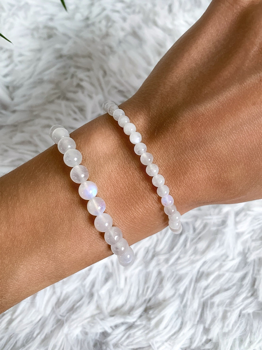Mondstein Armband Blauschimmer - SoulGlow - Armband, balance, Blauschimmer