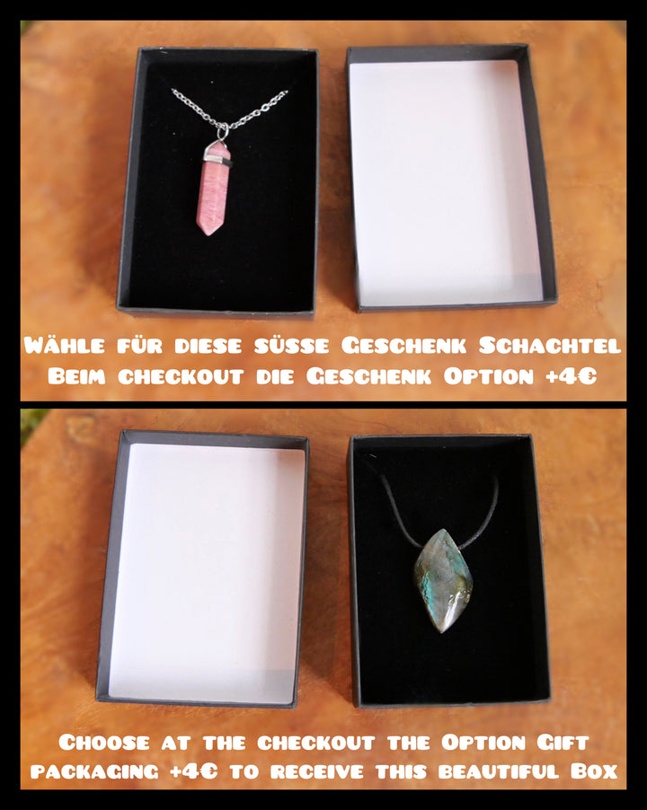 Mondstein Kette, Collier facettiert - SoulGlow - balance, facettiert, Facettiertes Armband