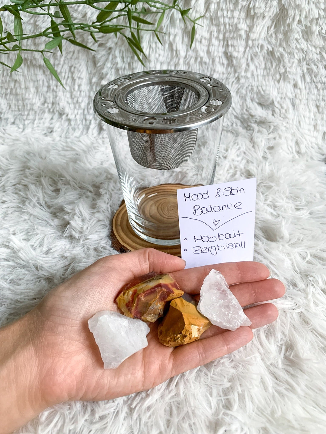 Wassersteine | Mood & Skin Balance | Mookait & Bergkristall - SoulGlow
