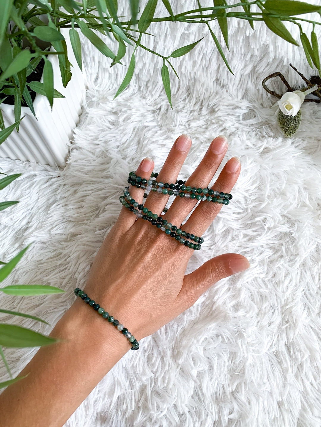 Moosachat Armband - SoulGlow - achat, Armband, balance