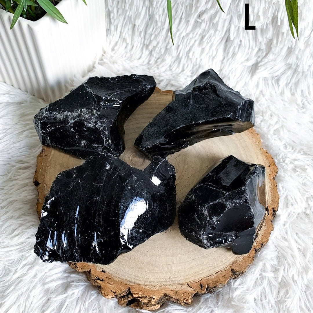Obsidian Rohstein - SoulGlow - balance, Kristall, not - on - sale