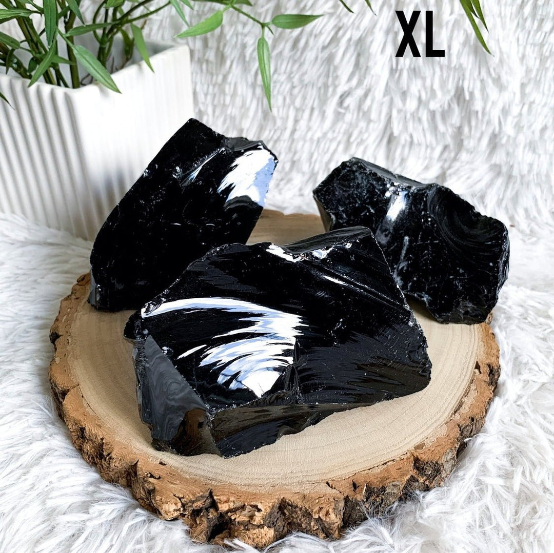 Obsidian Rohstein - SoulGlow - balance, Kristall, not - on - sale