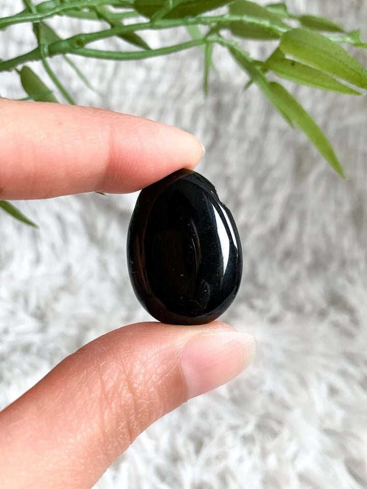 Onyx Anhänger oval - SoulGlow - Anhänger, balance, Gebohrter Anhänger