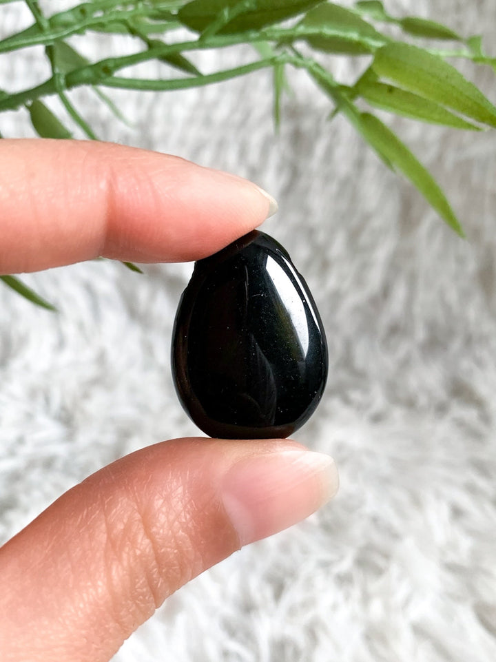 Onyx Anhänger oval - SoulGlow - Anhänger, balance, Gebohrter Anhänger