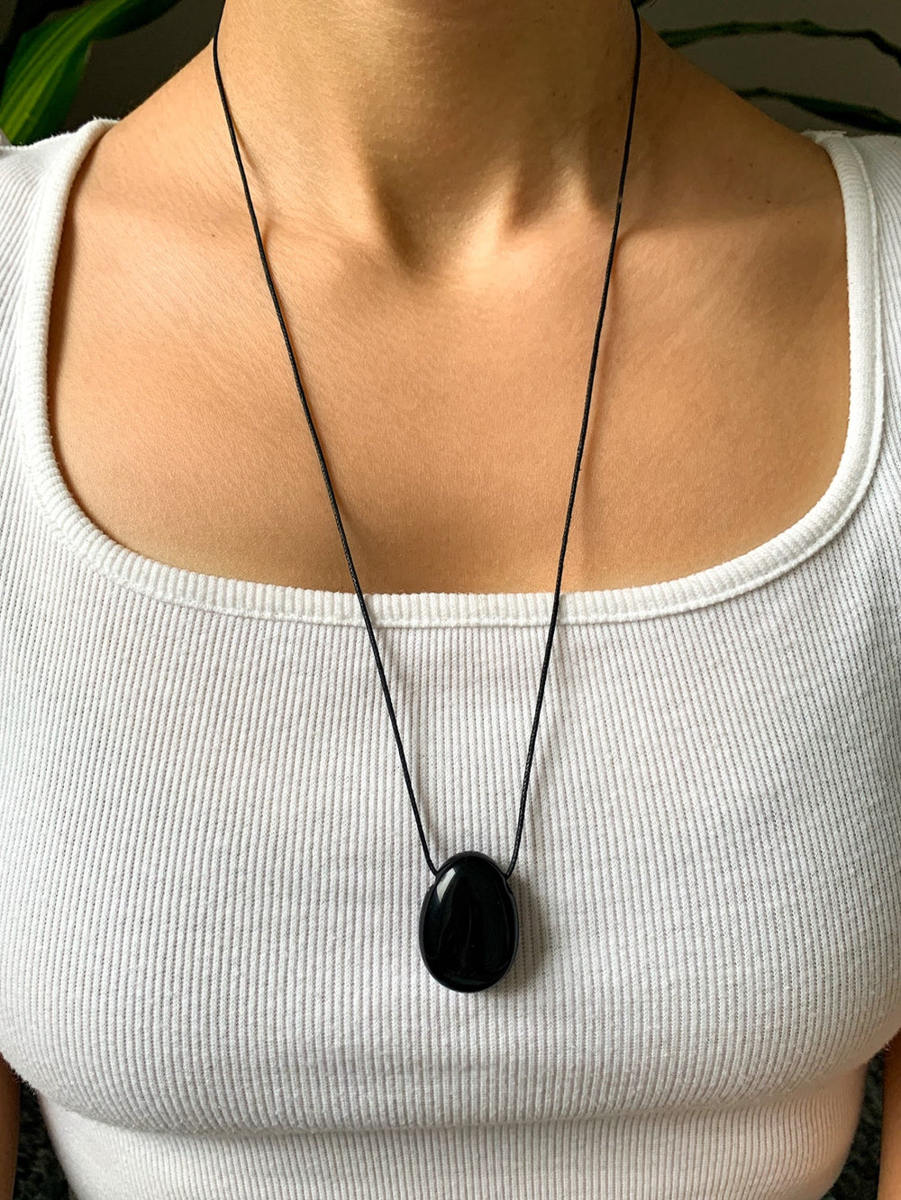 Onyx Anhänger oval - SoulGlow