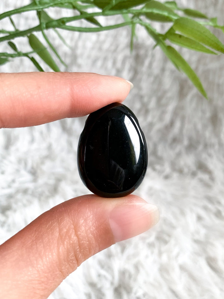 Onyx Anhänger oval - SoulGlow - Anhänger, balance, Gebohrter Anhänger