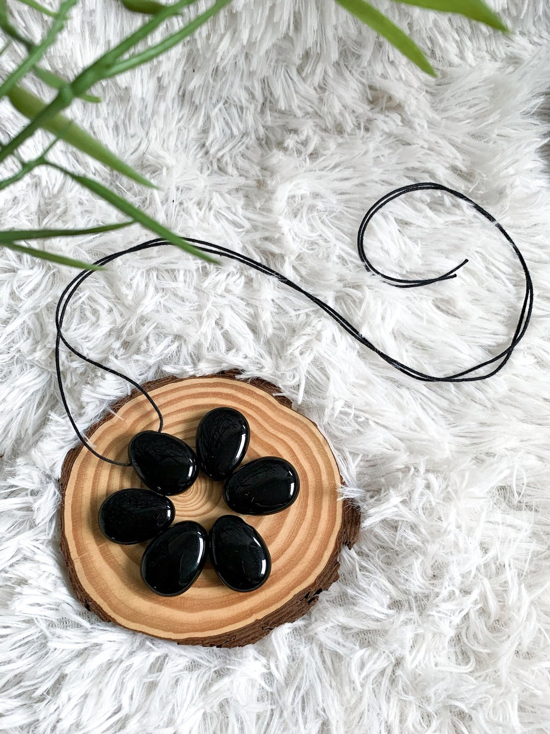 Onyx Anhänger oval - SoulGlow - Anhänger, balance, Gebohrter Anhänger