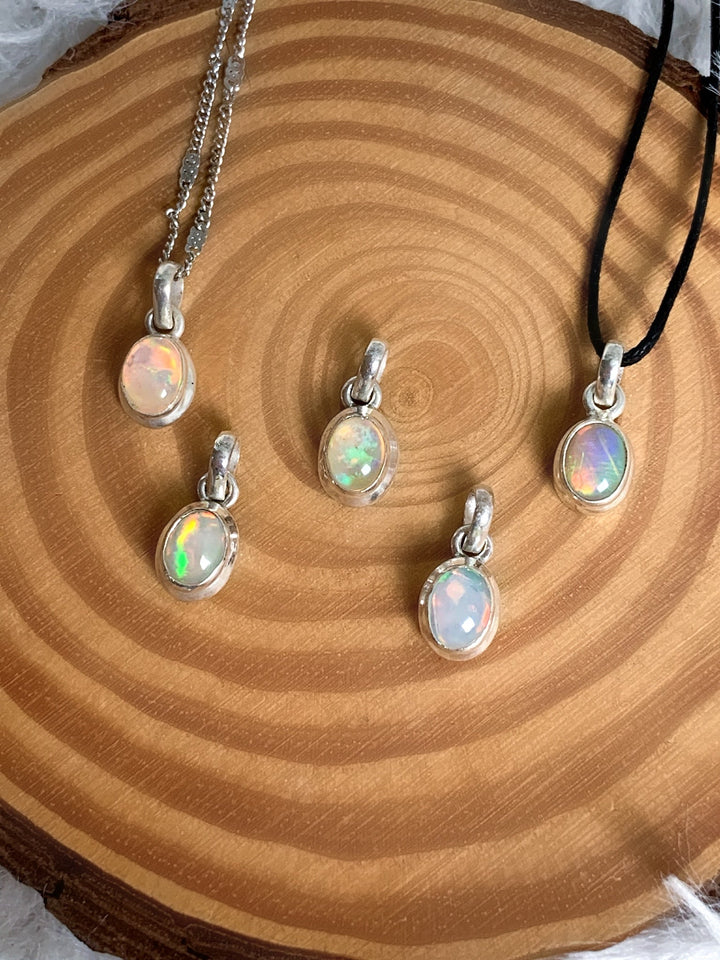 Opal Anhänger - SoulGlow - Anhänger mit Öse, blau, not - on - sale