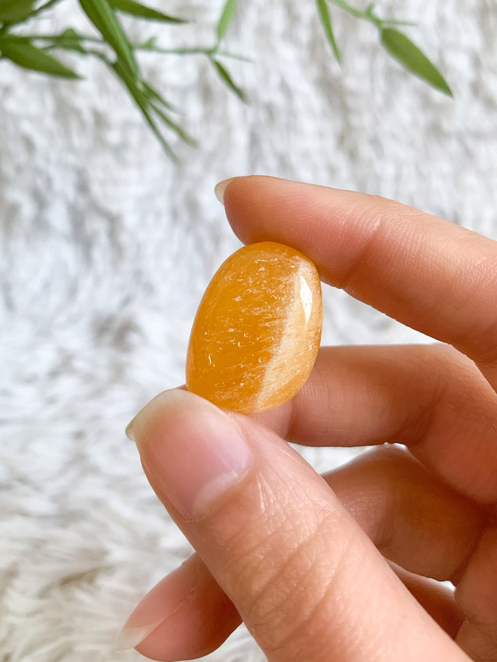 Orangencalcit Trommelsteine - SoulGlow - balance, Energie, Energie & Vitalität