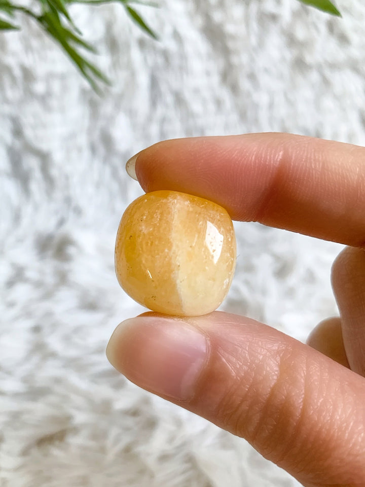 Orangencalcit Trommelsteine - SoulGlow - balance, Energie, Energie & Vitalität